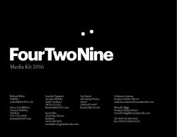 Media Kit 2016