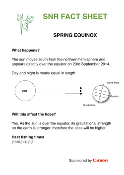 Spring Equinox - Steenbok Nature Reserve