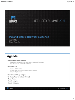 Magnet Forensics PowerPoint template