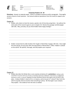 Chapters 18 - Jericho Public Schools