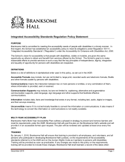 IASR - Branksome Hall