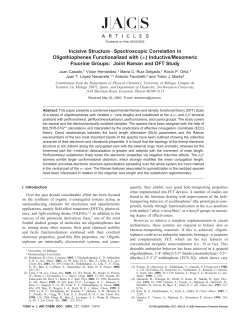 Incisive Structure-Spectroscopic Correlation in