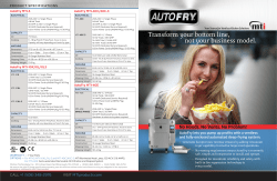 Brochure - Food Equipment Concepts