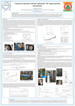 Long term experience with the &ldquo;industrial&rdquo; He vapour
