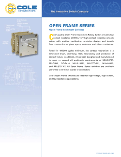 OPEN FRAME sERiEs