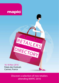 RETAILERS DIRECTORY - Pressroom