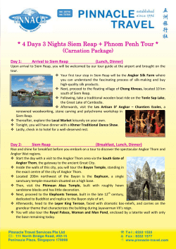 4 Days 3 Nights Siem Reap + Phnom Penh Tour