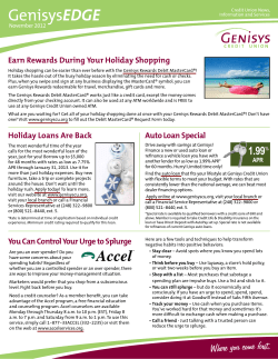 GenisysEDGE - Genisys&reg; Credit Union