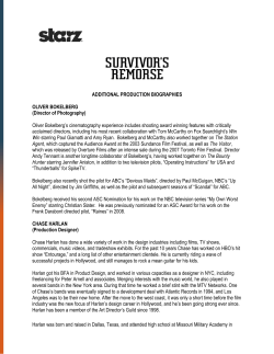 Additional Production Bios