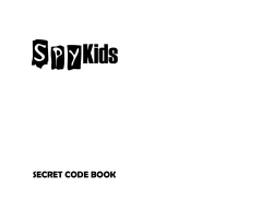 SECRET CODE BOOK - Three