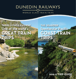 great train trips coast train trips