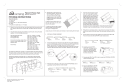 Falcon 9 Canvas Tent