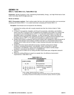 GEW91-14 - International Code Council