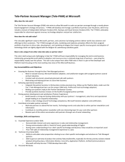 Tele-Partner Account Manager (Tele