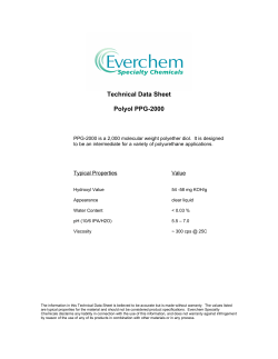 The information in this Certificate of Analysis is believed to be