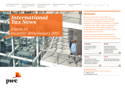 International Tax News