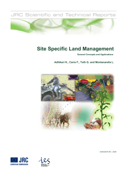 Site Specific Land Management