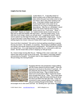 Insights from the Ocean