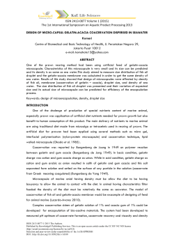 ISSN 2413-0877 Volume 1 (2015) The 1st