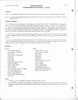 acid base titration lab