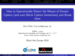 How to Operationally Detect the Misuse of Stream Ciphers (and