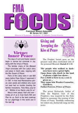 Giving and Accepting the Kiss of Peace