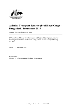 Instrument 2015 - Federal Register of Legislation