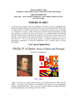 Phillip IV of Spain - King of Spain and Portugal