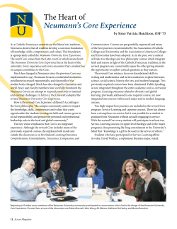 The Heart of Neumann`s Core Experience