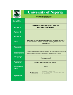 pdf - University Of Nigeria Nsukka