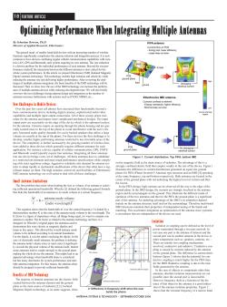 Optimizing Performance When Integrating Multiple Antennas