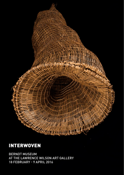 interwoven - Lawrence Wilson Art Gallery
