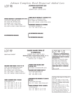 Lot 99 Lot 98 Lot 99 1/2