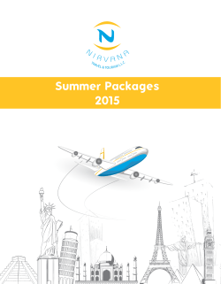 Brazil – Argentina (9 Days/8 Nights) Valid: 20 May to 30 Nov 2015