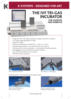 the ivf tri-gas incubator