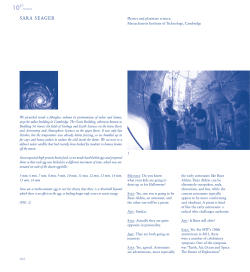 sara seager - Futurefarmers