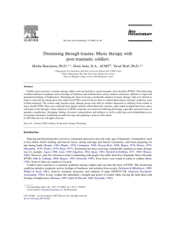 FULL Drumming through trauma 2008