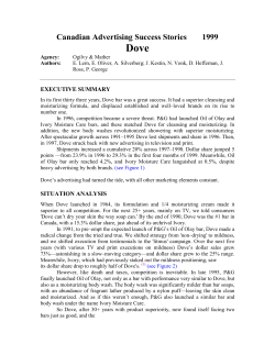 Canadian Advertising Success Stories 1999 Dove