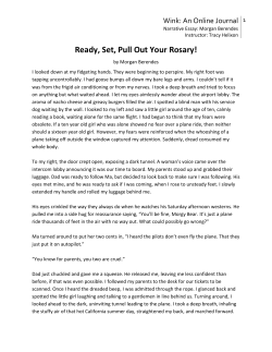Ready, Set, Pull Out Your Rosary!