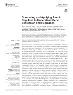 Computing and Applying Atomic Regulons to Understand Gene
