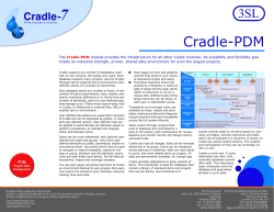 Cradle-PDM - 3SL Cradle