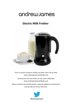 Electric Milk Frother