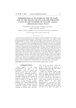 full text  - Journal of Apicultural Science