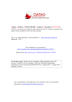 The posterity of Zadeh`s 50-year-old paper