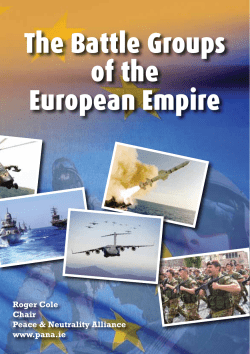 The Battle Groups of the European Empire