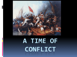 A Time of Conflict