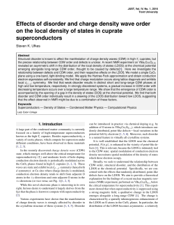 Effects of disorder and charge density wave order