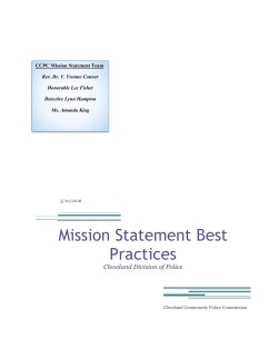Mission Statement Best Practices