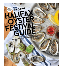 Nova Scotia - Halifax Oyster Festival