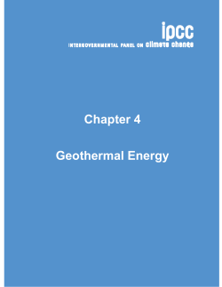 Chapter 4 Geothermal Energy